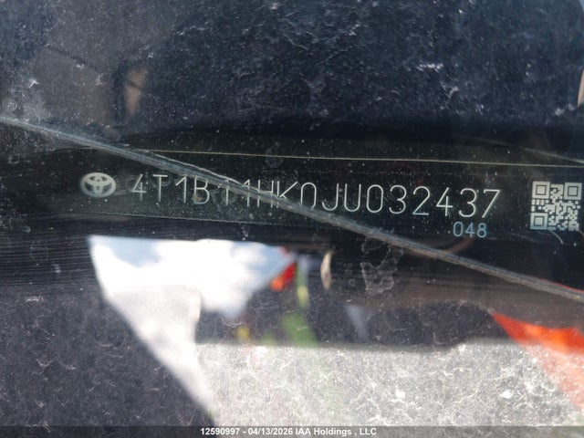 4T1B11HK0JU032437 Toyota Camry L/le/xle/se/xse