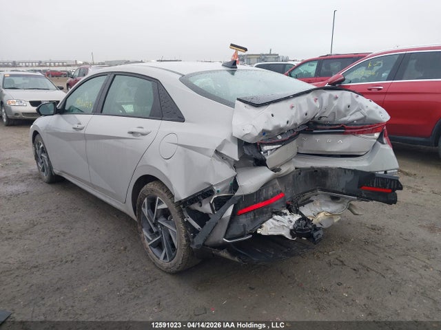 12591023 :رقم المزاد ، KMHLM4DG0SU011149 vin ، 2025 Hyundai Elantra Sel Sport مزاد بيع