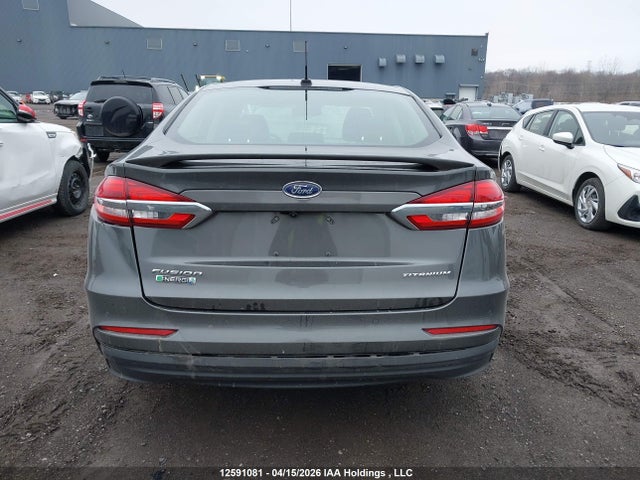 2019 Ford Fusion Titanium მანქანა იყიდება აუქციონზე, vin: 3FA6P0SU0KR190512, აუქციონის ნომერი: 12591081
