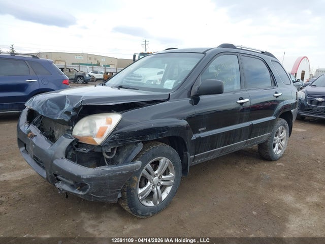 2008 Kia Sportage Luxury/lx-v6 მანქანა იყიდება აუქციონზე, vin: KNDJE723387453764, აუქციონის ნომერი: 12591109