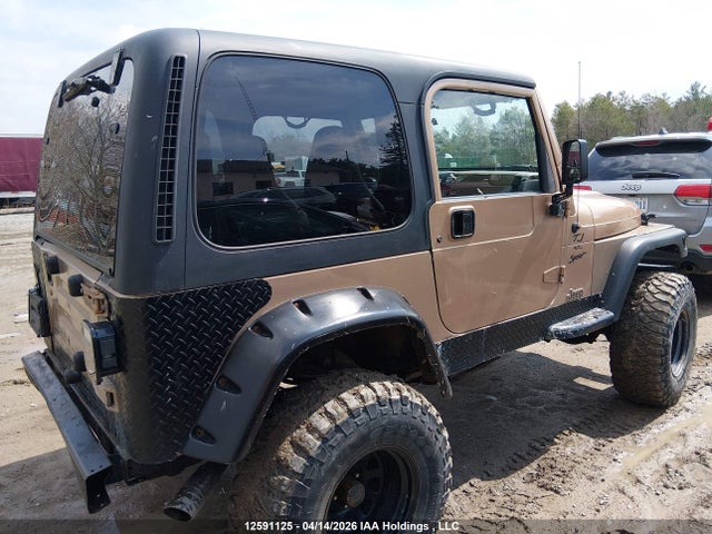 Продажа на аукционе авто 2000 Jeep Wrangler / Tj Sport, vin: 1J4FA49S4YP771027, номер лота: 12591125
