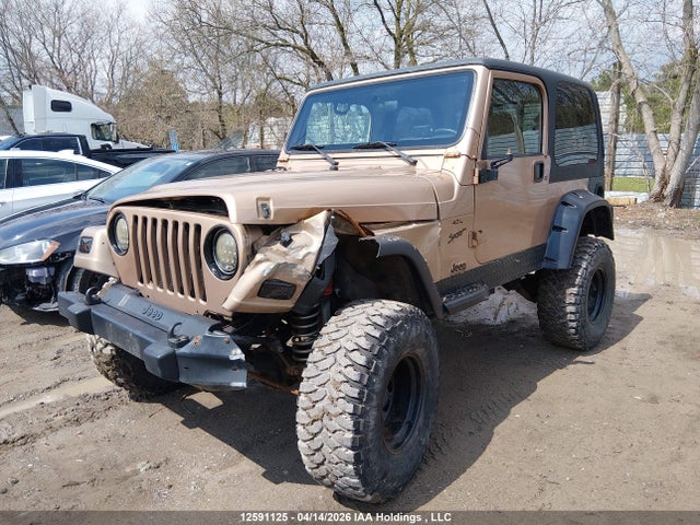 Продажа на аукционе авто 2000 Jeep Wrangler / Tj Sport, vin: 1J4FA49S4YP771027, номер лота: 12591125