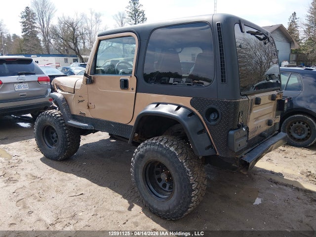 Продажа на аукционе авто 2000 Jeep Wrangler / Tj Sport, vin: 1J4FA49S4YP771027, номер лота: 12591125