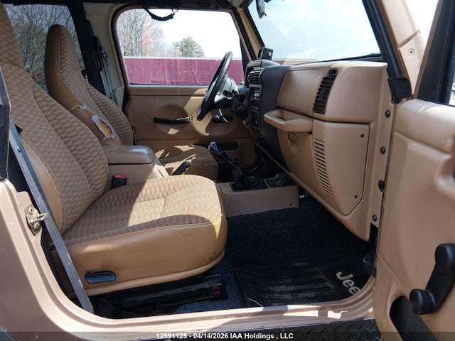 Продажа на аукционе авто 2000 Jeep Wrangler / Tj Sport, vin: 1J4FA49S4YP771027, номер лота: 12591125