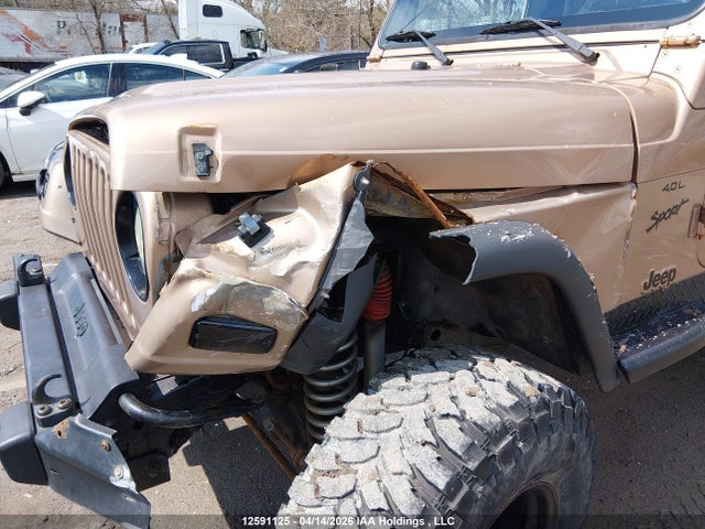 Продажа на аукционе авто 2000 Jeep Wrangler / Tj Sport, vin: 1J4FA49S4YP771027, номер лота: 12591125
