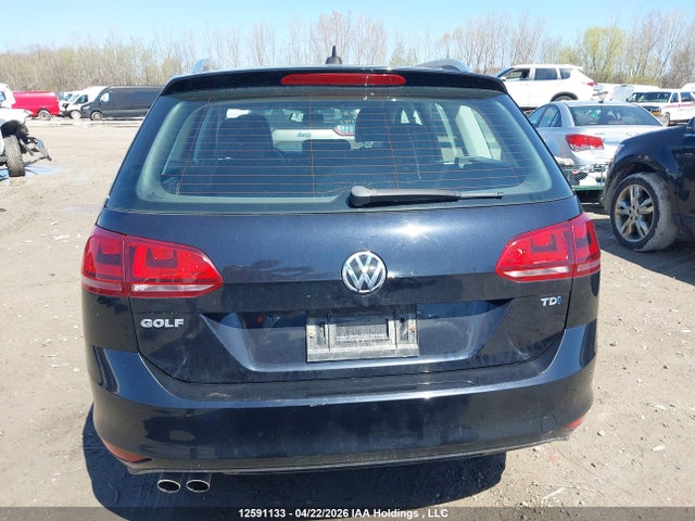 2015 Volkswagen Golf Sportwagon 2.0 Tdi Comfortline/2.0 Tdi Highline/2.0 Tdi Trendline მანქანა იყიდება აუქციონზე, vin: 3VWCA7AU9FM500441, აუქციონის ნომერი: 12591133