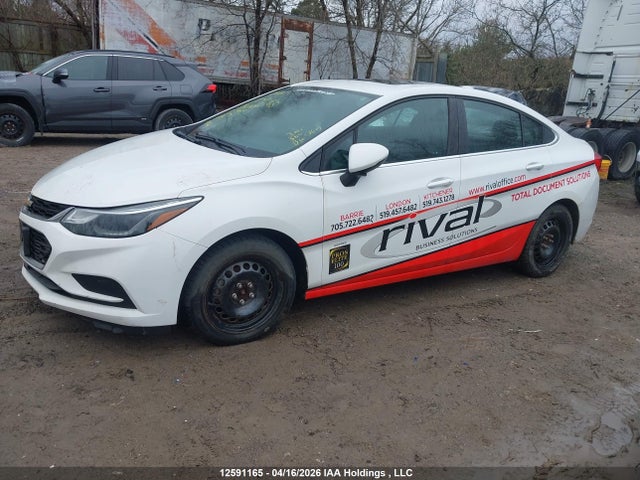 2017 Chevrolet Cruze Lt Auto მანქანა იყიდება აუქციონზე, vin: 3G1BE5SM0HS593475, აუქციონის ნომერი: 12591165