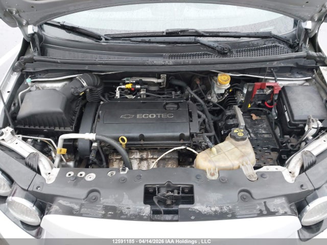 2012 Chevrolet Sonic Lt მანქანა იყიდება აუქციონზე, vin: 1G1JC5EHXC4110485, აუქციონის ნომერი: 12591185