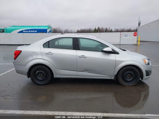 2012 Chevrolet Sonic Lt მანქანა იყიდება აუქციონზე, vin: 1G1JC5EHXC4110485, აუქციონის ნომერი: 12591185