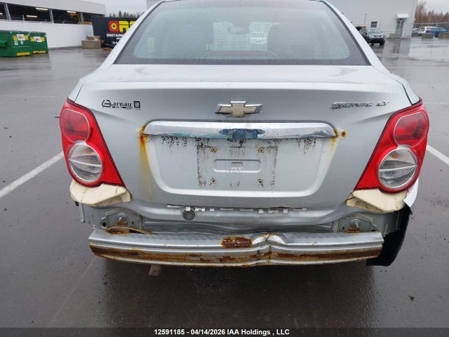 2012 Chevrolet Sonic Lt მანქანა იყიდება აუქციონზე, vin: 1G1JC5EHXC4110485, აუქციონის ნომერი: 12591185