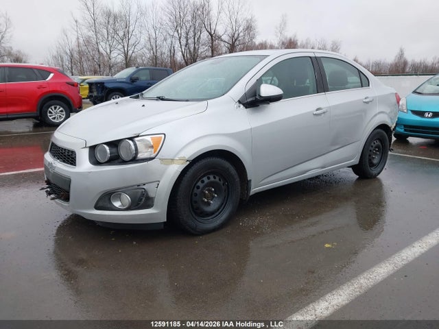 2012 Chevrolet Sonic Lt მანქანა იყიდება აუქციონზე, vin: 1G1JC5EHXC4110485, აუქციონის ნომერი: 12591185