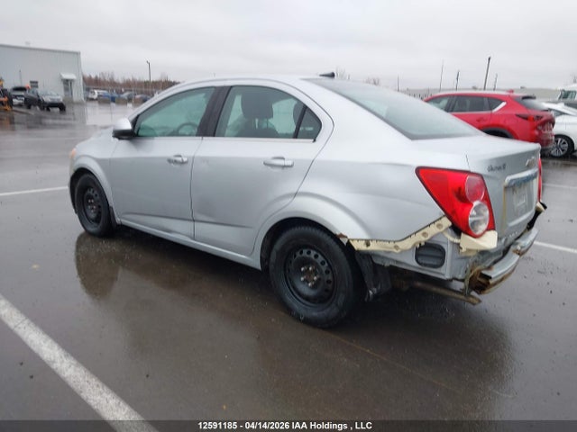 2012 Chevrolet Sonic Lt მანქანა იყიდება აუქციონზე, vin: 1G1JC5EHXC4110485, აუქციონის ნომერი: 12591185