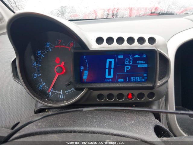 2012 Chevrolet Sonic Lt მანქანა იყიდება აუქციონზე, vin: 1G1JC5EHXC4110485, აუქციონის ნომერი: 12591185