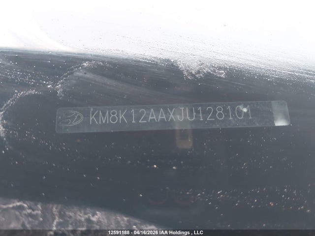 KM8K12AAXJU128101 Hyundai Kona Se