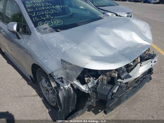 2020 Toyota Corolla Hybrid მანქანა იყიდება აუქციონზე, vin: JTDBBRBE6LJ026424, აუქციონის ნომერი: 12591234
