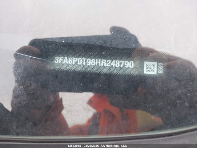 Продаж на аукціоні авто 2017 Ford Fusion Se, vin: 3FA6P0T98HR248790, номер лоту: 12552915