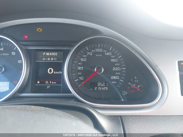 Aukcja sprzedaży 2012 Audi Q7 3.0 Premium, vin: WA1VGCFE6CD003689, numer aukcji: 12572310