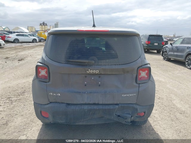 Продажа на аукционе авто 2016 Jeep Renegade Sport, vin: ZACCJBAT2GPC51427, номер лота: 12591270