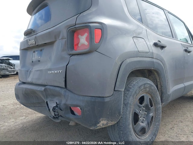 Продажа на аукционе авто 2016 Jeep Renegade Sport, vin: ZACCJBAT2GPC51427, номер лота: 12591270