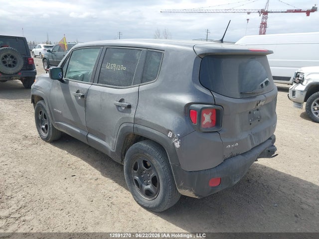 Продажа на аукционе авто 2016 Jeep Renegade Sport, vin: ZACCJBAT2GPC51427, номер лота: 12591270