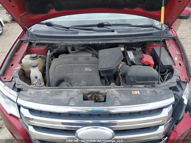 12591308 :رقم المزاد ، 2FMDK4JC6DBE27601 vin ، 2013 Ford Edge Sel مزاد بيع