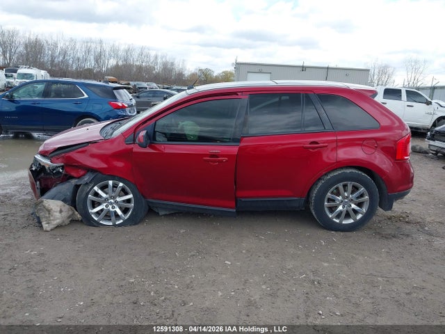 12591308 :رقم المزاد ، 2FMDK4JC6DBE27601 vin ، 2013 Ford Edge Sel مزاد بيع