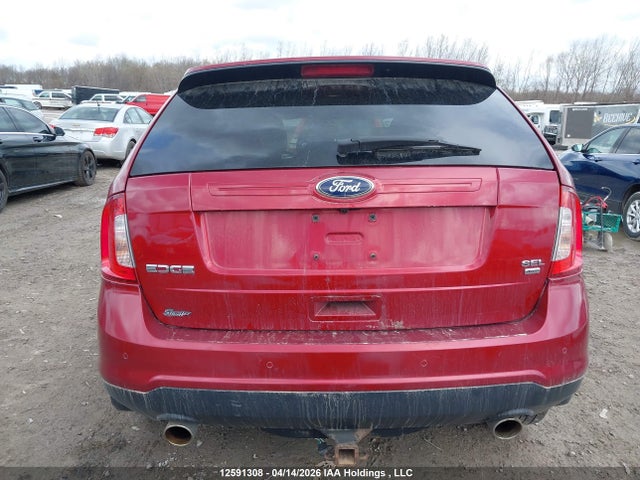12591308 :رقم المزاد ، 2FMDK4JC6DBE27601 vin ، 2013 Ford Edge Sel مزاد بيع