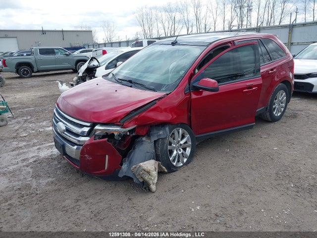 12591308 :رقم المزاد ، 2FMDK4JC6DBE27601 vin ، 2013 Ford Edge Sel مزاد بيع