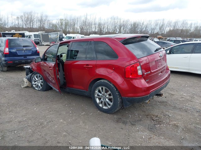 12591308 :رقم المزاد ، 2FMDK4JC6DBE27601 vin ، 2013 Ford Edge Sel مزاد بيع