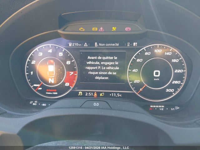 WAUF1GFF4J1025696 Audi S3 2.0t Technik