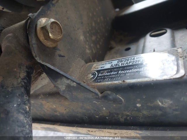 3JBLWAP22FJ000570 Can-Am Outlander 1000 X Mr
