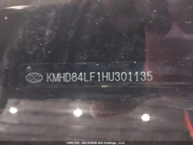 KMHD84LF1HU301135 Hyundai Elantra Se/value/limited