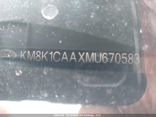 KM8K1CAAXMU670583 Hyundai Kona Se