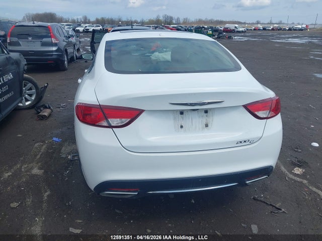 2015 Chrysler 200 C მანქანა იყიდება აუქციონზე, vin: 1C3CCCCG0FN515983, აუქციონის ნომერი: 12591351