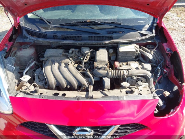 2015 Nissan Micra S/sr/sv მანქანა იყიდება აუქციონზე, vin: 3N1CK3CP8FL256094, აუქციონის ნომერი: 12580302