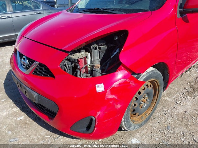2015 Nissan Micra S/sr/sv მანქანა იყიდება აუქციონზე, vin: 3N1CK3CP8FL256094, აუქციონის ნომერი: 12580302
