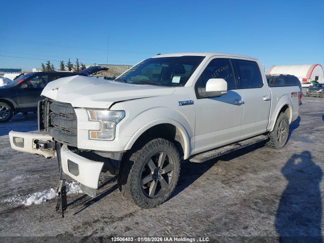 2016 Ford F-150 Lariat მანქანა იყიდება აუქციონზე, vin: 1FTEW1EF1GFB58507, აუქციონის ნომერი: 12506403