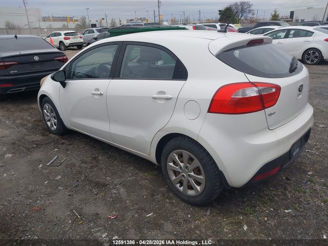 12591386 :رقم المزاد ، KNADM5A37D6812004 vin ، 2013 Kia Rio Ex/lx/lx+/sx مزاد بيع