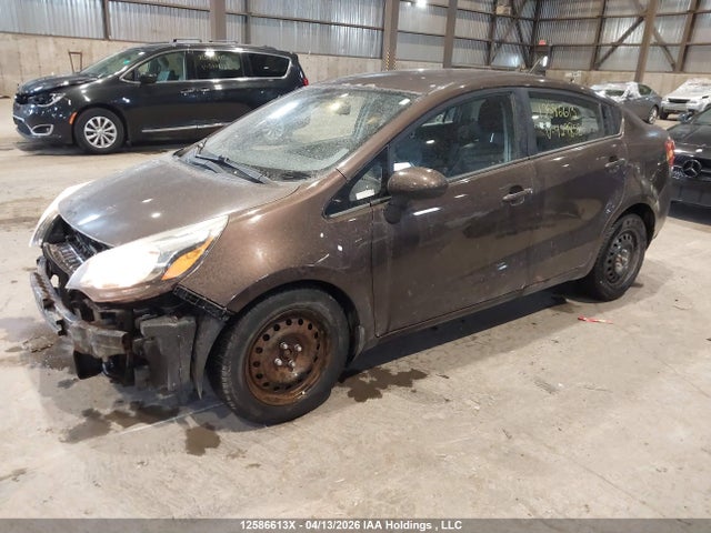 12586613 :رقم المزاد ، KNADM4A32F6429858 vin ، 2015 Kia Rio Ex/ex+/lx/lx+/sx مزاد بيع