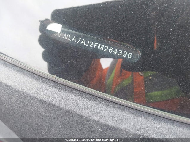 12591414 :رقم المزاد ، 3VWLA7AJ2FM264396 vin ، 2015 Volkswagen Jetta 2.0 Tdi Highline مزاد بيع