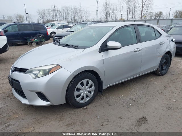 12591424 :رقم المزاد ، 2T1BURHE1FC408118 vin ، 2015 Toyota Corolla مزاد بيع