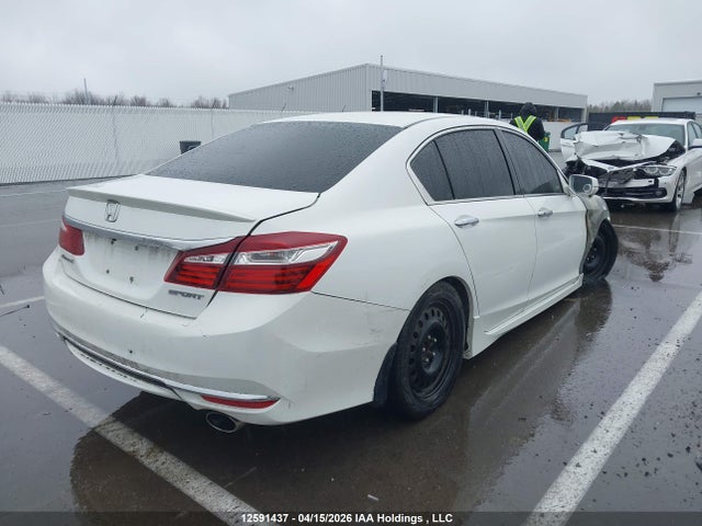 2016 Honda Accord Sport მანქანა იყიდება აუქციონზე, vin: 1HGCR2F53GA806714, აუქციონის ნომერი: 12591437