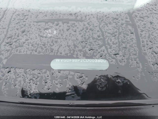 Aukcja sprzedaży 2012 Volkswagen Touareg V6, vin: WVGDF9BP2CD003800, numer aukcji: 12591440