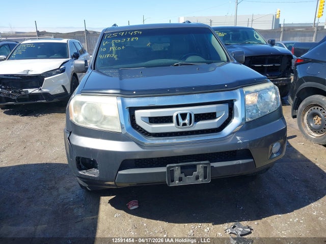 Продажа на аукционе авто 2010 Honda Pilot Exl, vin: 5FNYF4H59AB503389, номер лота: 12591454