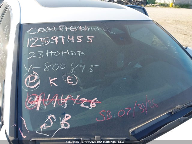 2023 Honda Accord Hybrid Touring მანქანა იყიდება აუქციონზე, vin: 1HGCY2F87PA800895, აუქციონის ნომერი: 12591455