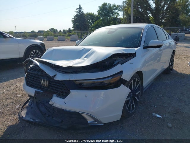 2023 Honda Accord Hybrid Touring მანქანა იყიდება აუქციონზე, vin: 1HGCY2F87PA800895, აუქციონის ნომერი: 12591455
