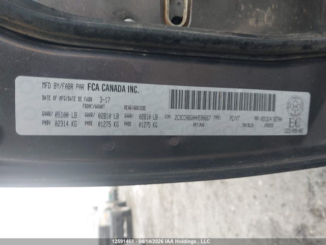 Продажа на аукционе авто 2017 Chrysler 300 S, vin: 2C3CCABG0HH590667, номер лота: 12591468