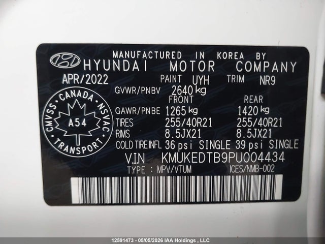 Genesis Gv60 Performance 2023 KMUKEDTB9PU004434 Image 9