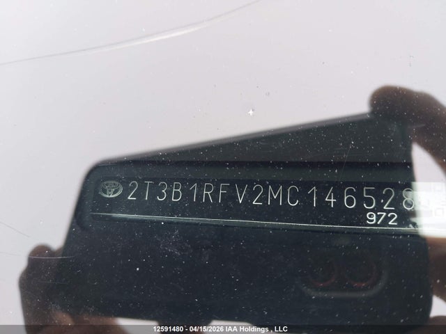 Продажа на аукционе авто 2021 Toyota Rav4 Le, vin: 2T3B1RFV2MC146528, номер лота: 12591480