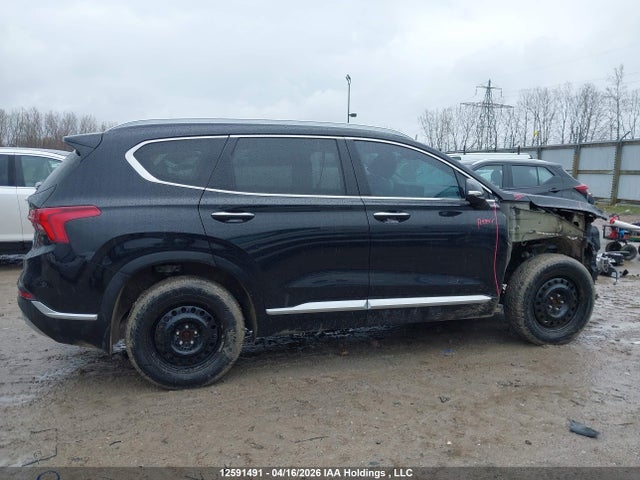 2021 Hyundai Santa Fe Luxury Hybrid Awd მანქანა იყიდება აუქციონზე, vin: KM8S5DA18MU013498, აუქციონის ნომერი: 12591491